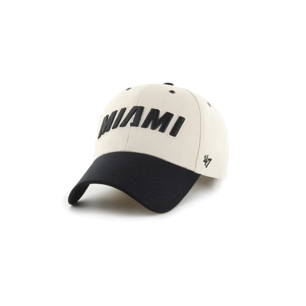 '47 Brand Miami HEAT Lunar Script Dad Hat