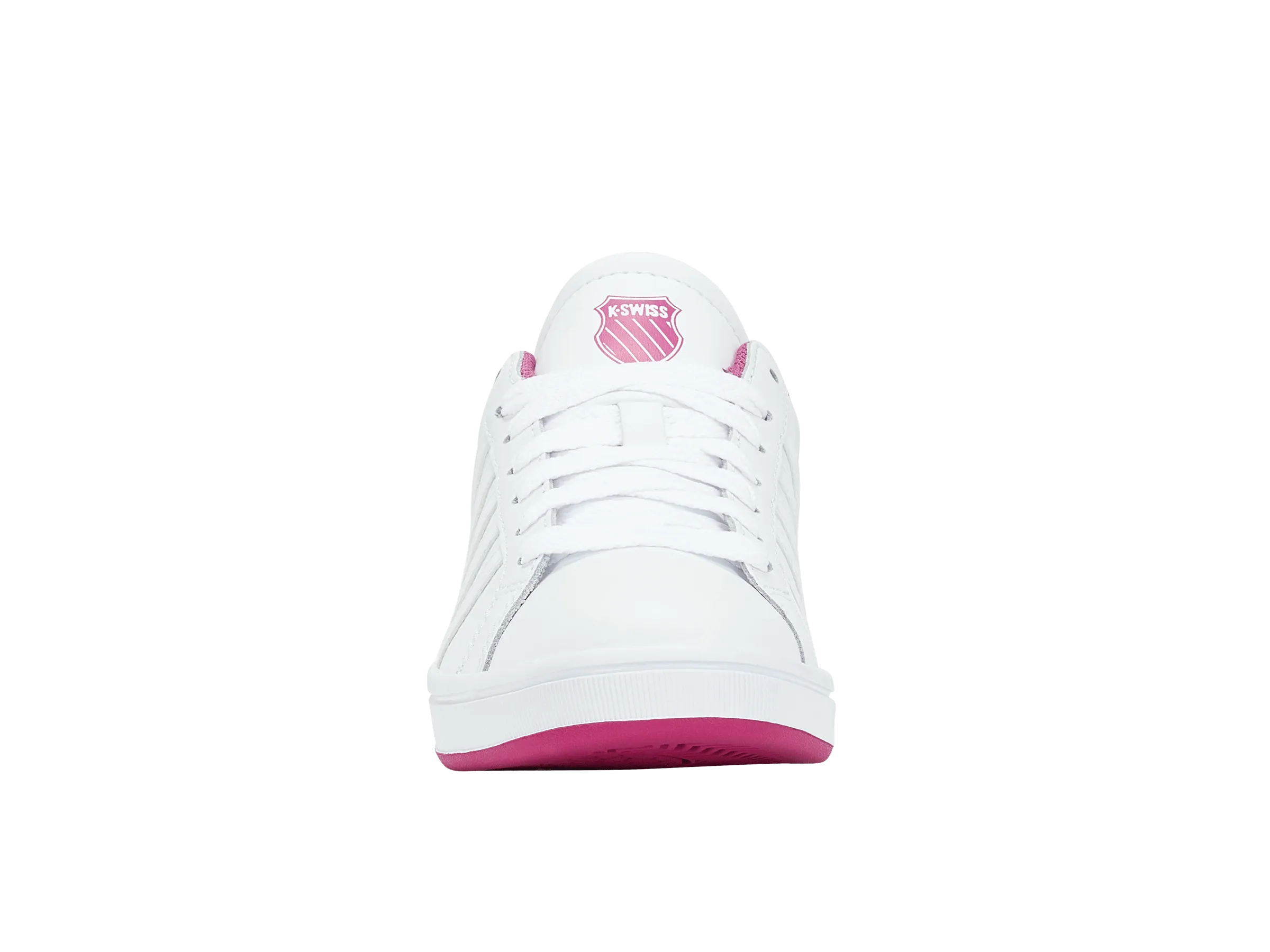 97011-165-M | COURT TIEBREAK | WHITE/FESTIVAL FUCSHIA