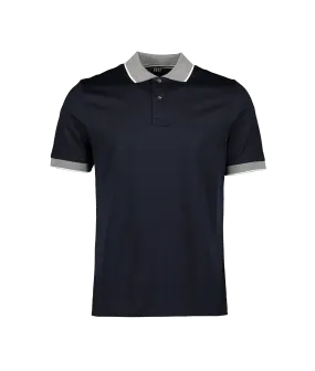 Alger Oxford Collar Polo SS - Navy