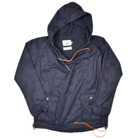 AXS Folk Technology - Wideneck Anorak - Leopard Navy / Black