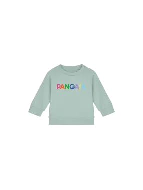 Baby 365 Midweight Pangaia Sweatshirt—eucalyptus blue