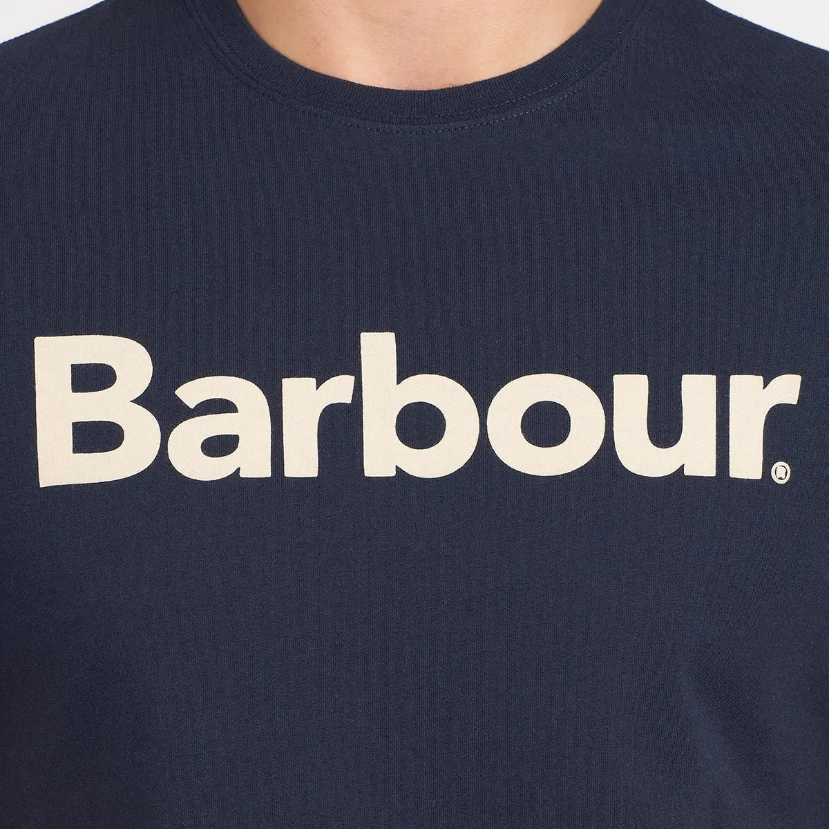 Barbour - Logo T-Shirt in New Navy