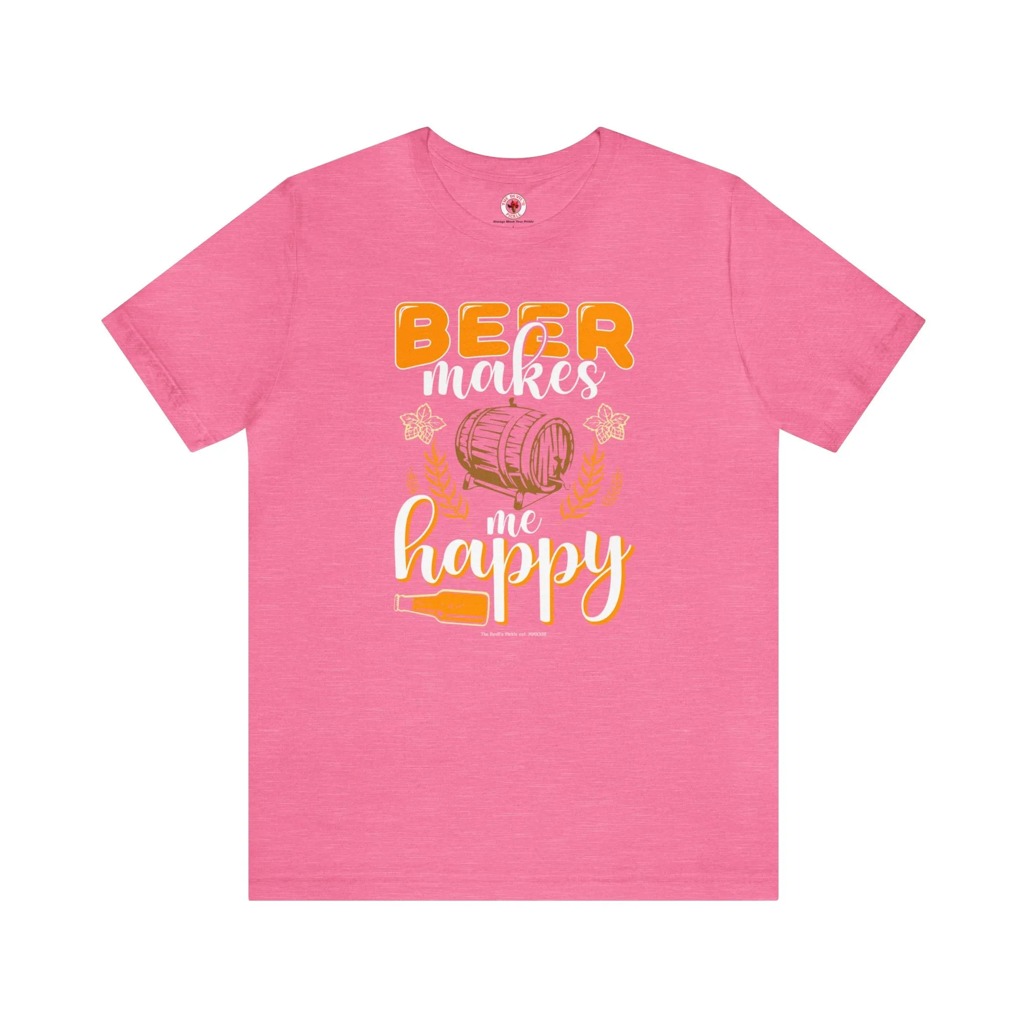 Beer Makes Me Happy T-Shirt