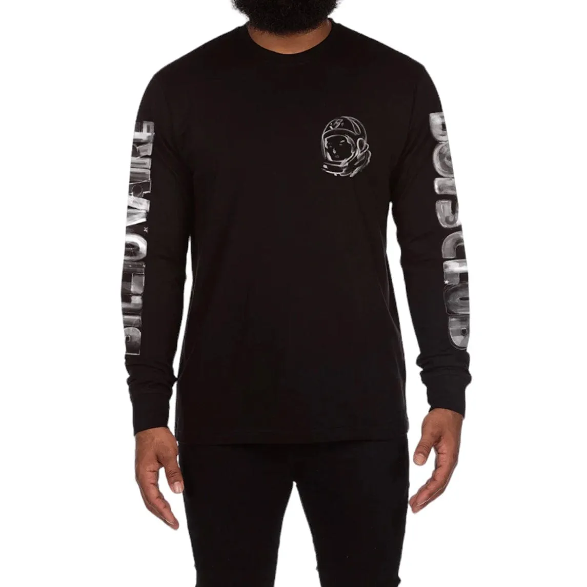 Billionaire Boys Club BB Gouache Helmet LS Tee (Black) 831-9205