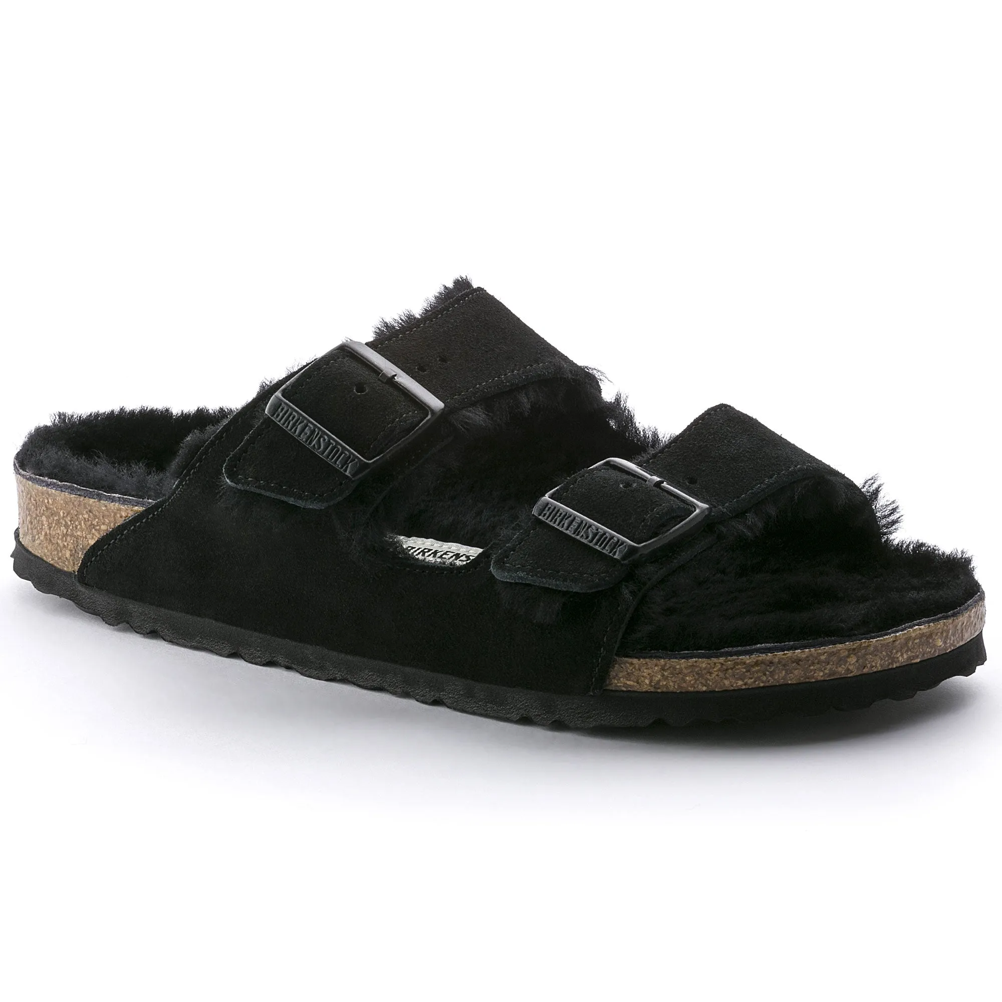 Birkenstock - Arizona Shearling Black N 752663