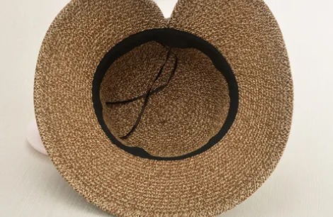 Bow Straw Hat