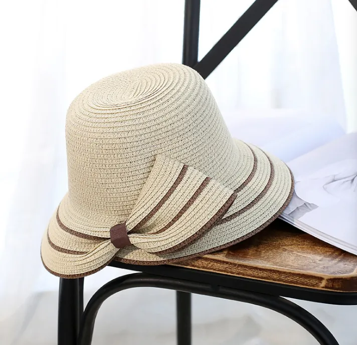 Bow Straw Hat