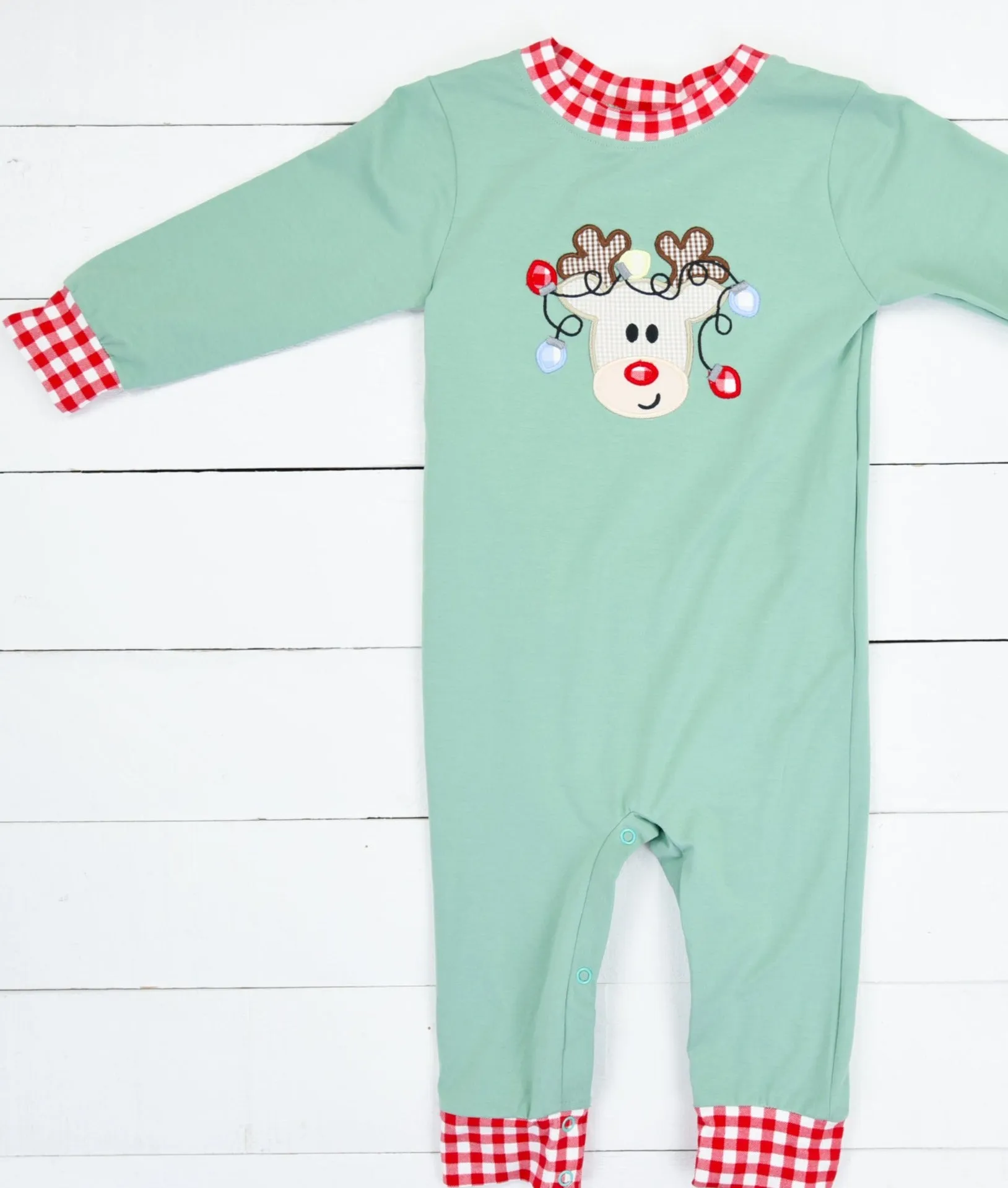 Boys Reindeer Games Romper Lounge