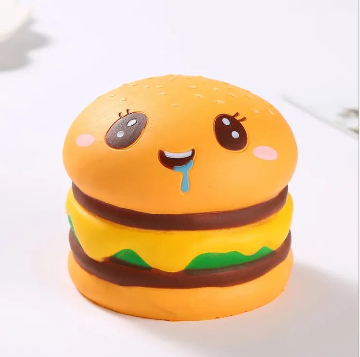 Burger Face Squishy