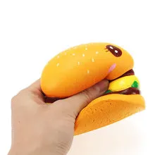 Burger Face Squishy