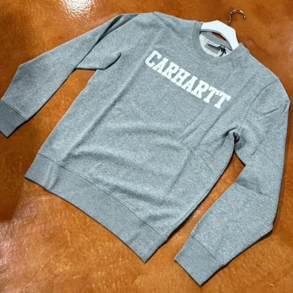 CARHARTT WIP COLLEGE SWEATSHIRT (GREY)