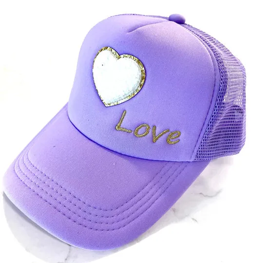 Caryn Lawn Love Trucker Hat