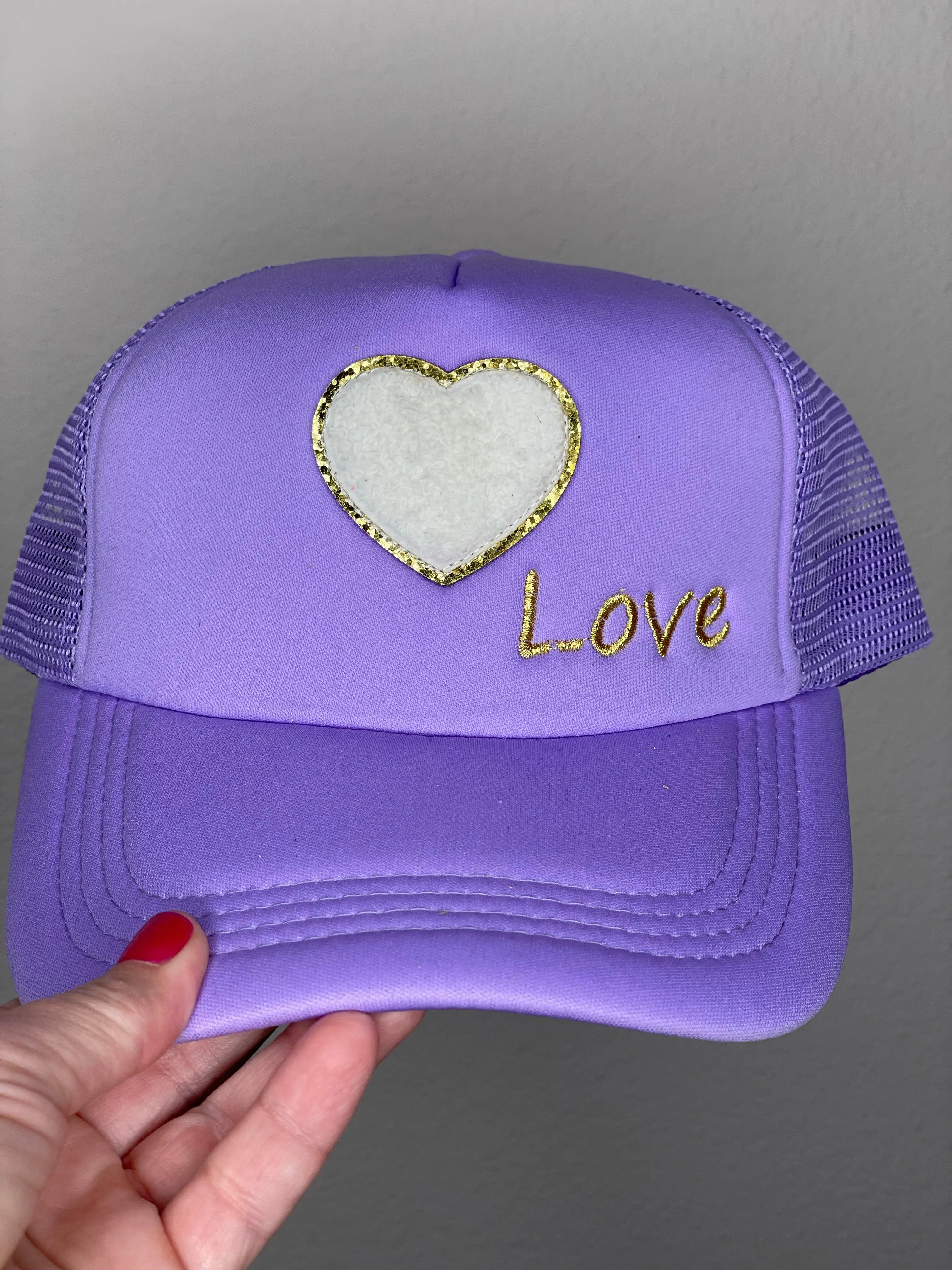 Caryn Lawn Love Trucker Hat