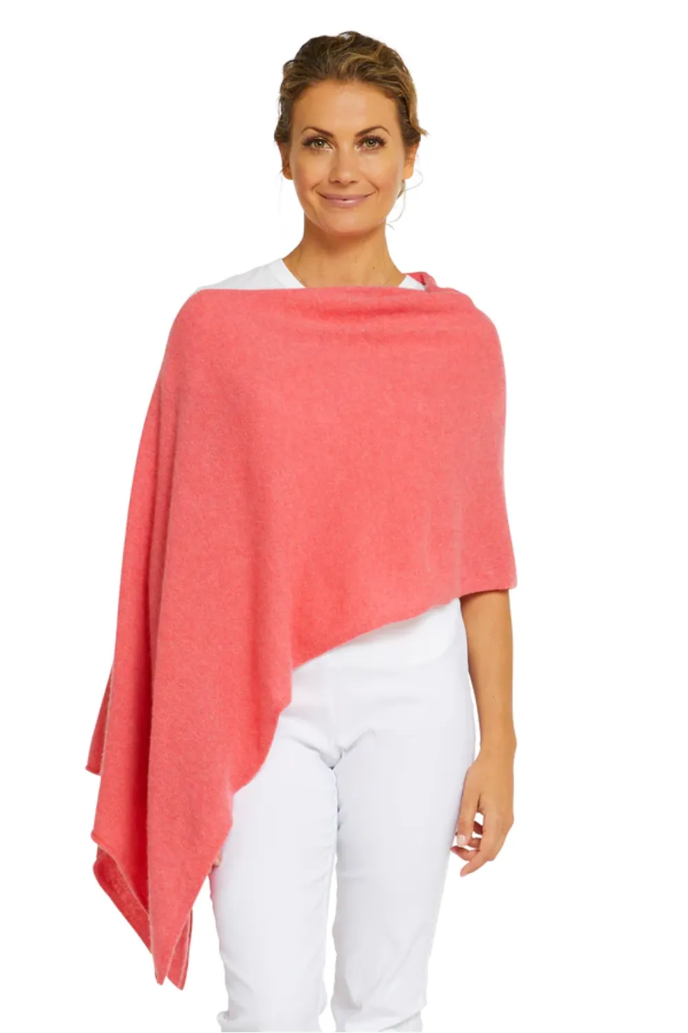 Cashmere Topper | Coral Reef