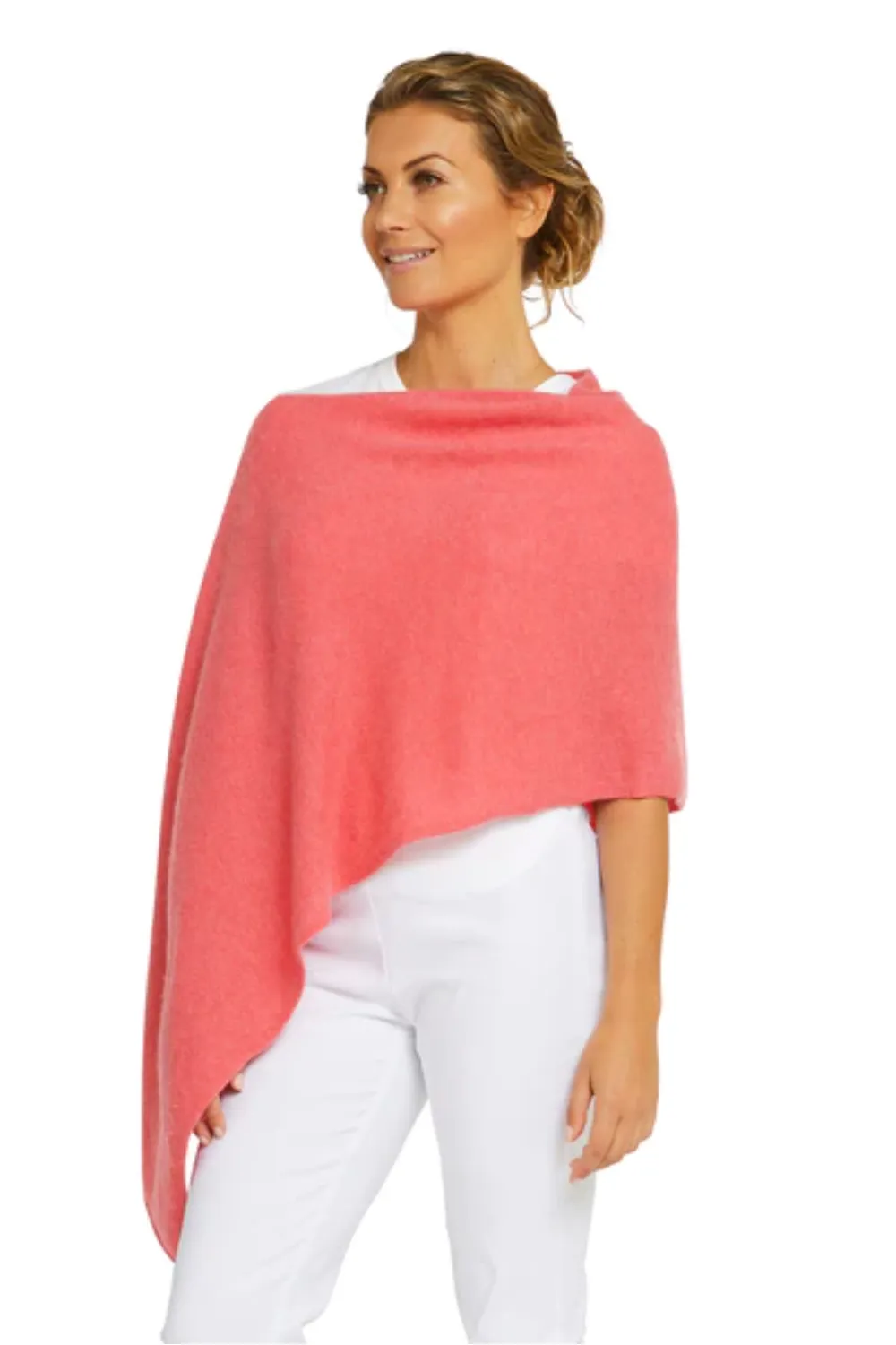 Cashmere Topper | Coral Reef