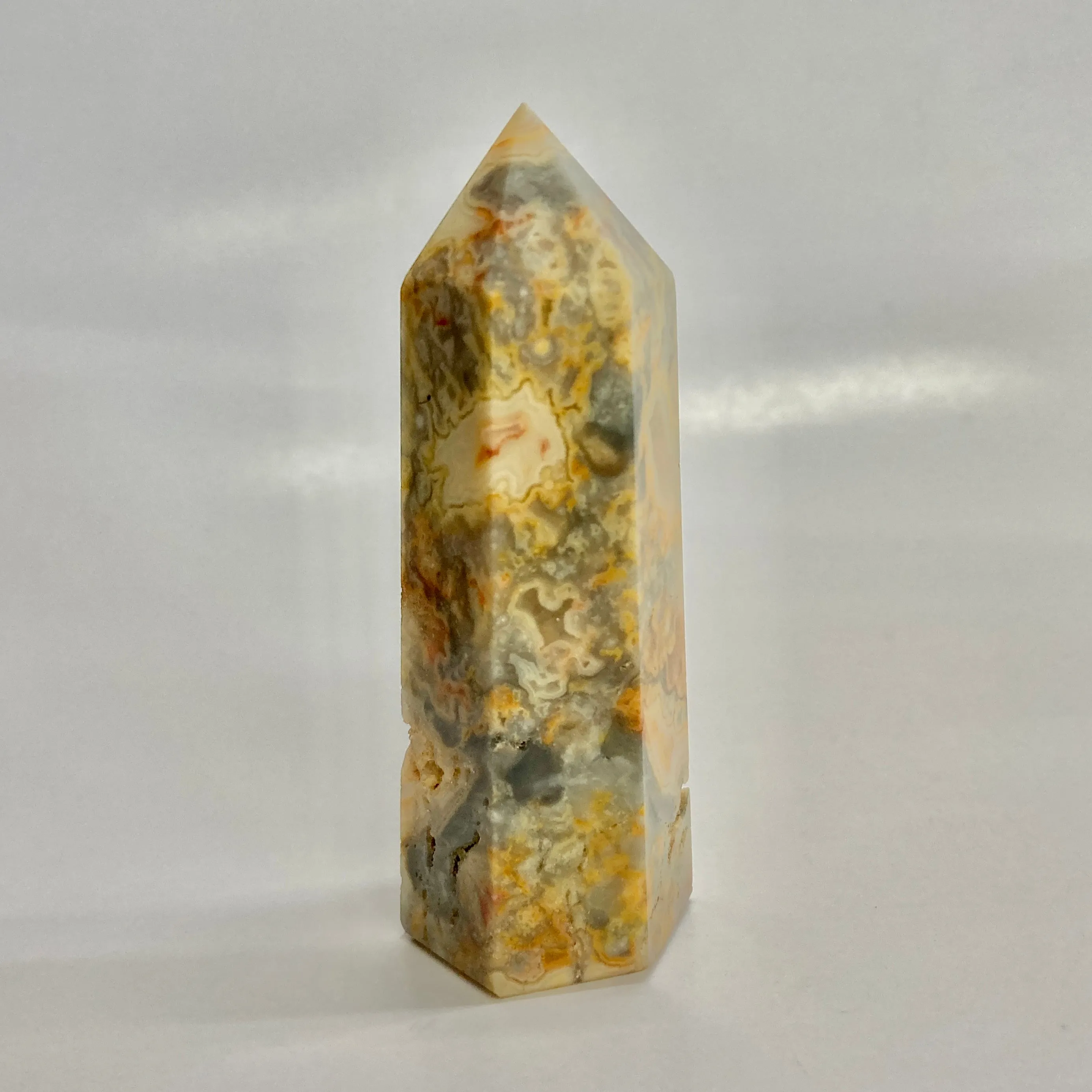 Crazy Lace Agate Tower