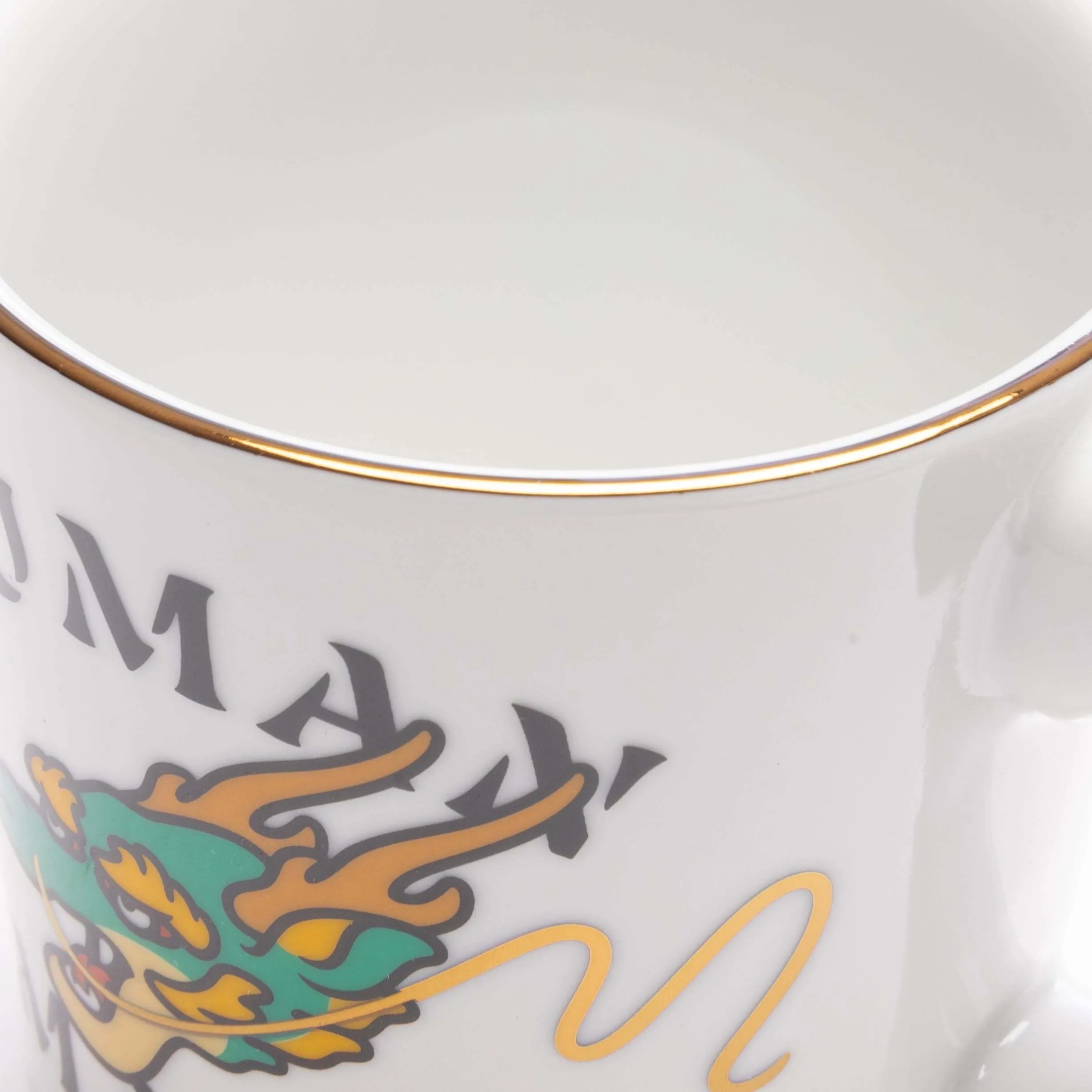 Dragon Coffee Mug - White