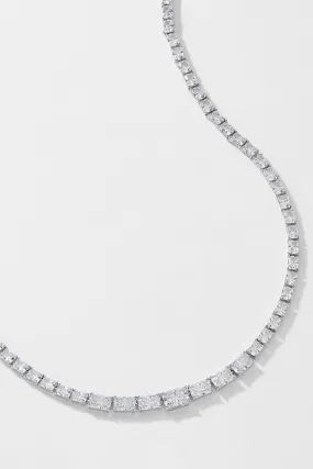 EMERALD ISLE CZ COLLAR NECKLACE