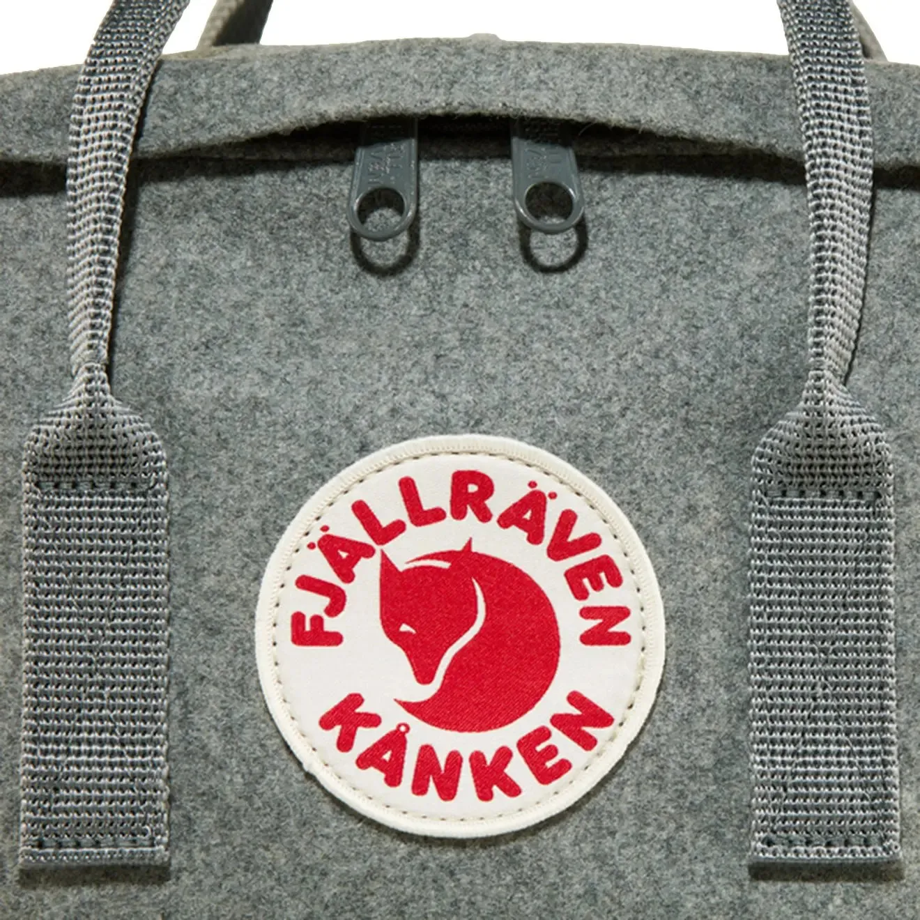 Fjallraven Kanken Re-Wool Laptop 15  Granite Grey