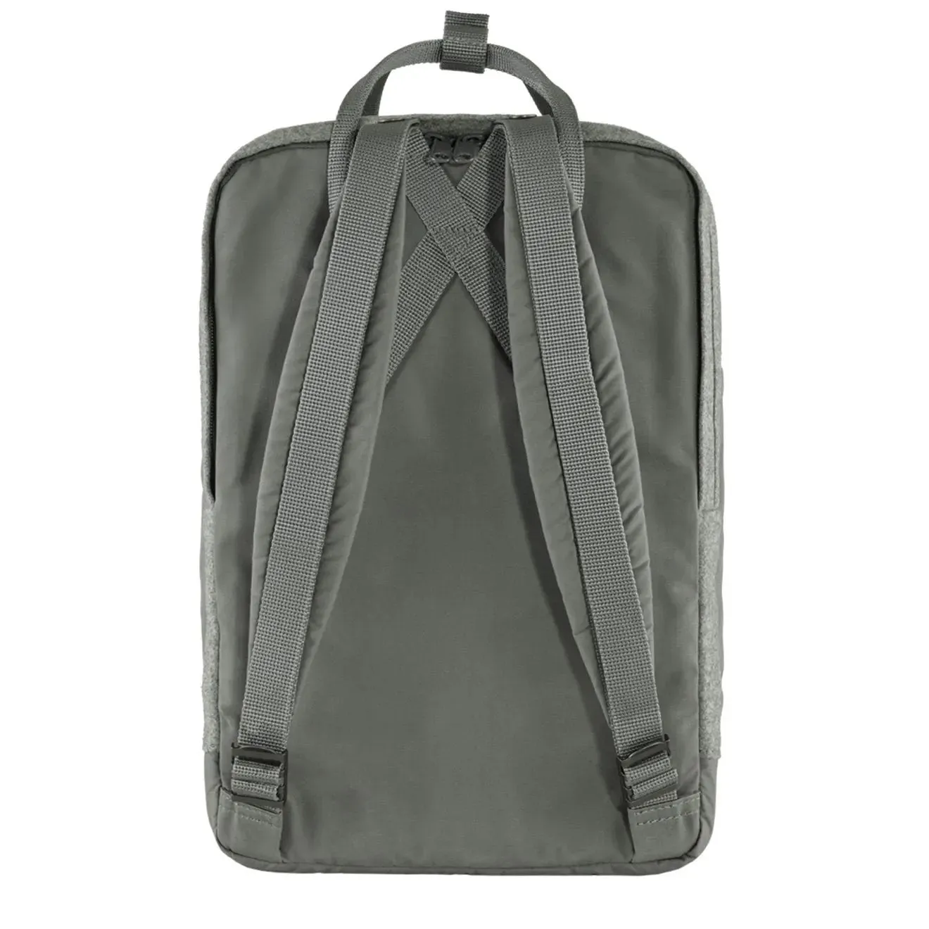 Fjallraven Kanken Re-Wool Laptop 15  Granite Grey