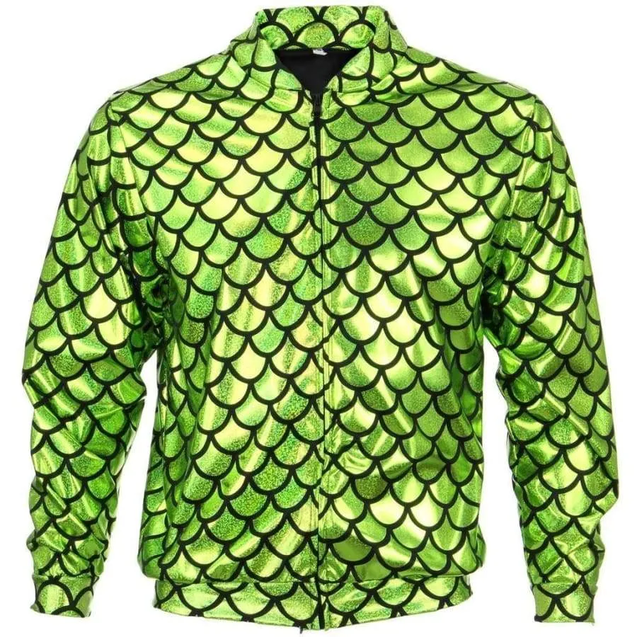 Flash Jacket Green Scale