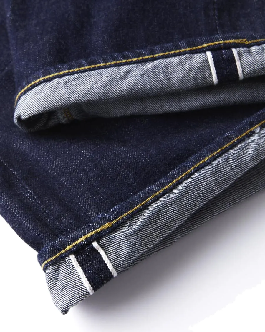 Fullcount 1101 13.7oz One Wash Straight Selvedge Denim