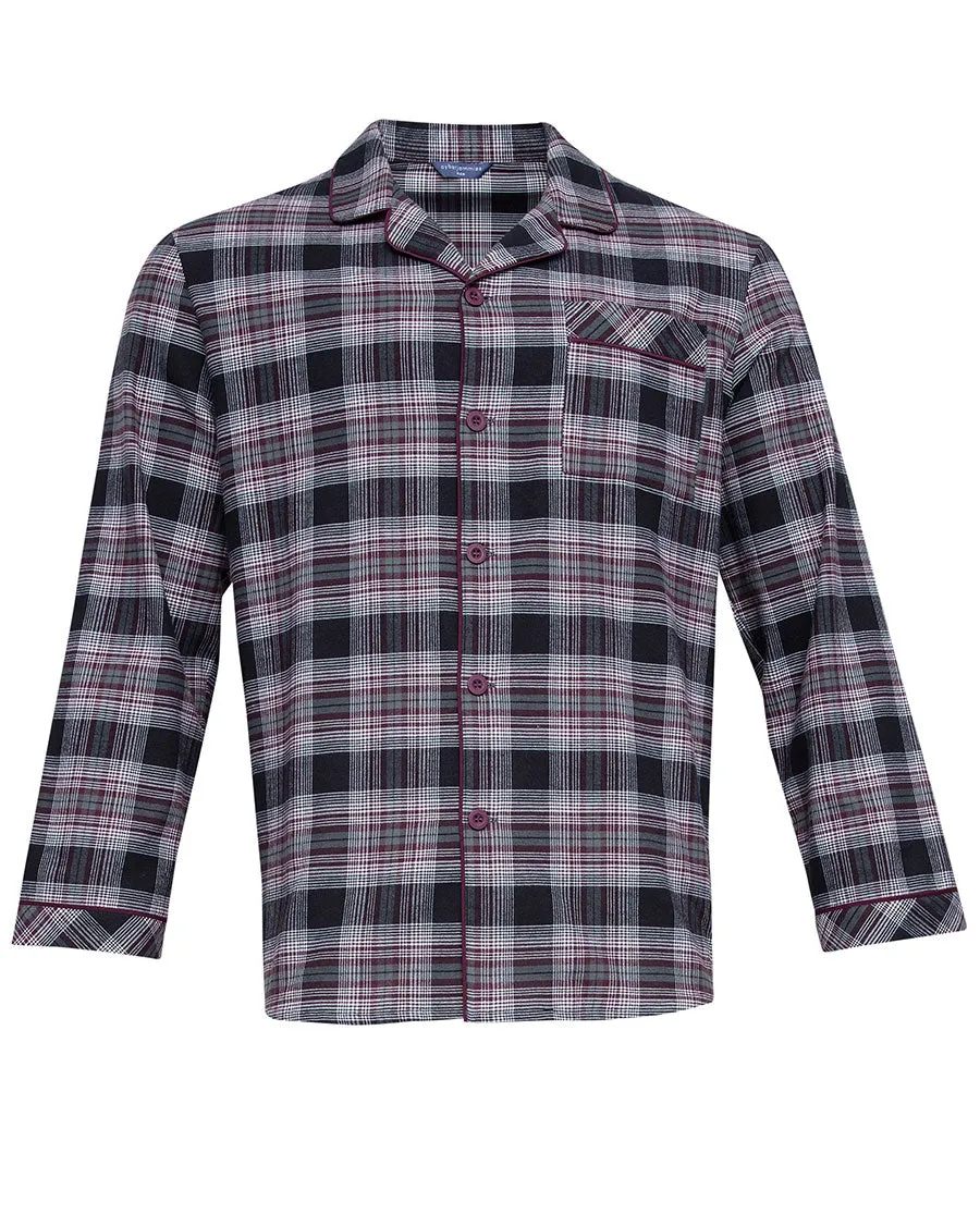 Harley Brushed Check Pyjama Top