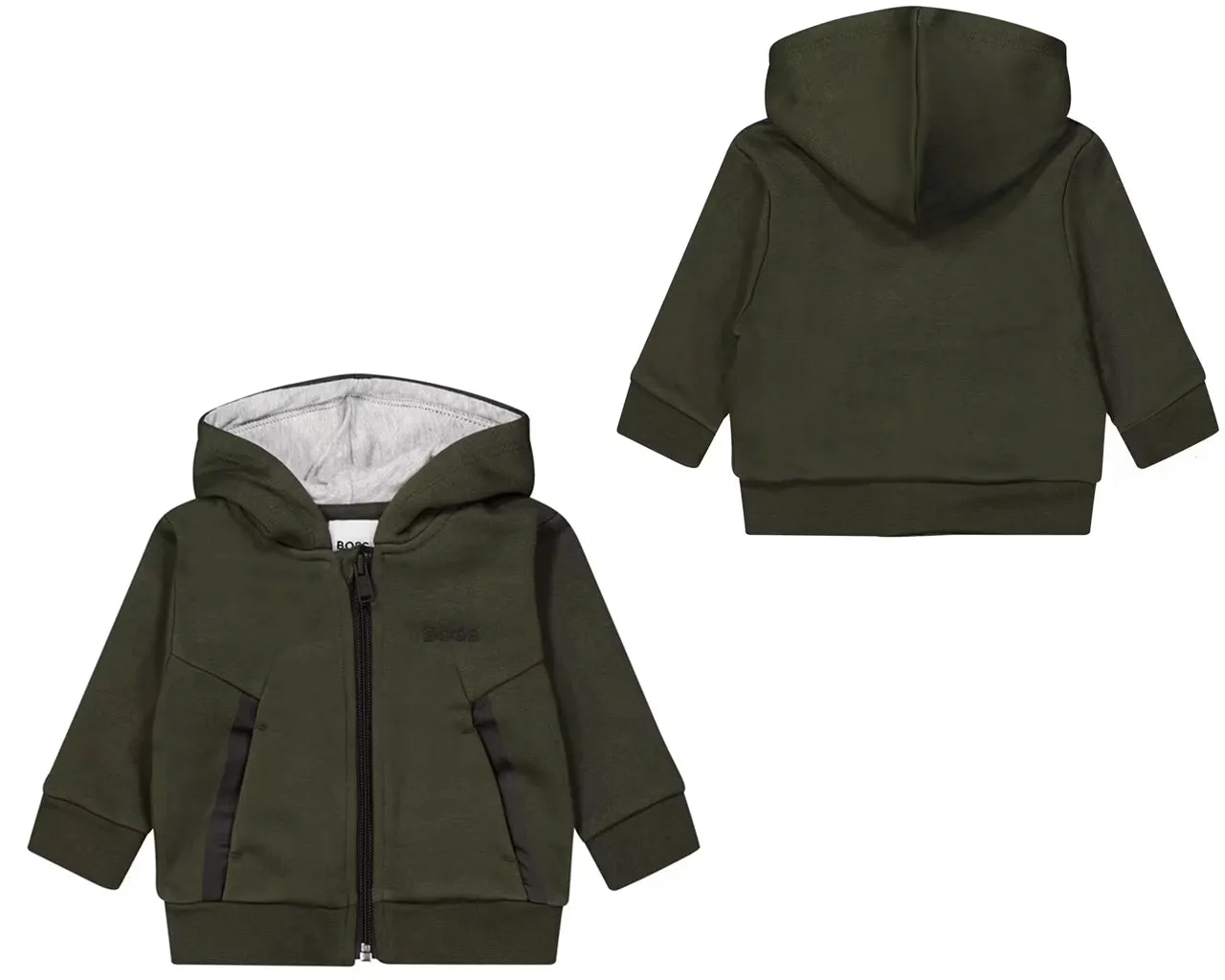 Hugo Boss Baby's J08067 665 Hooded Tracksuit Green