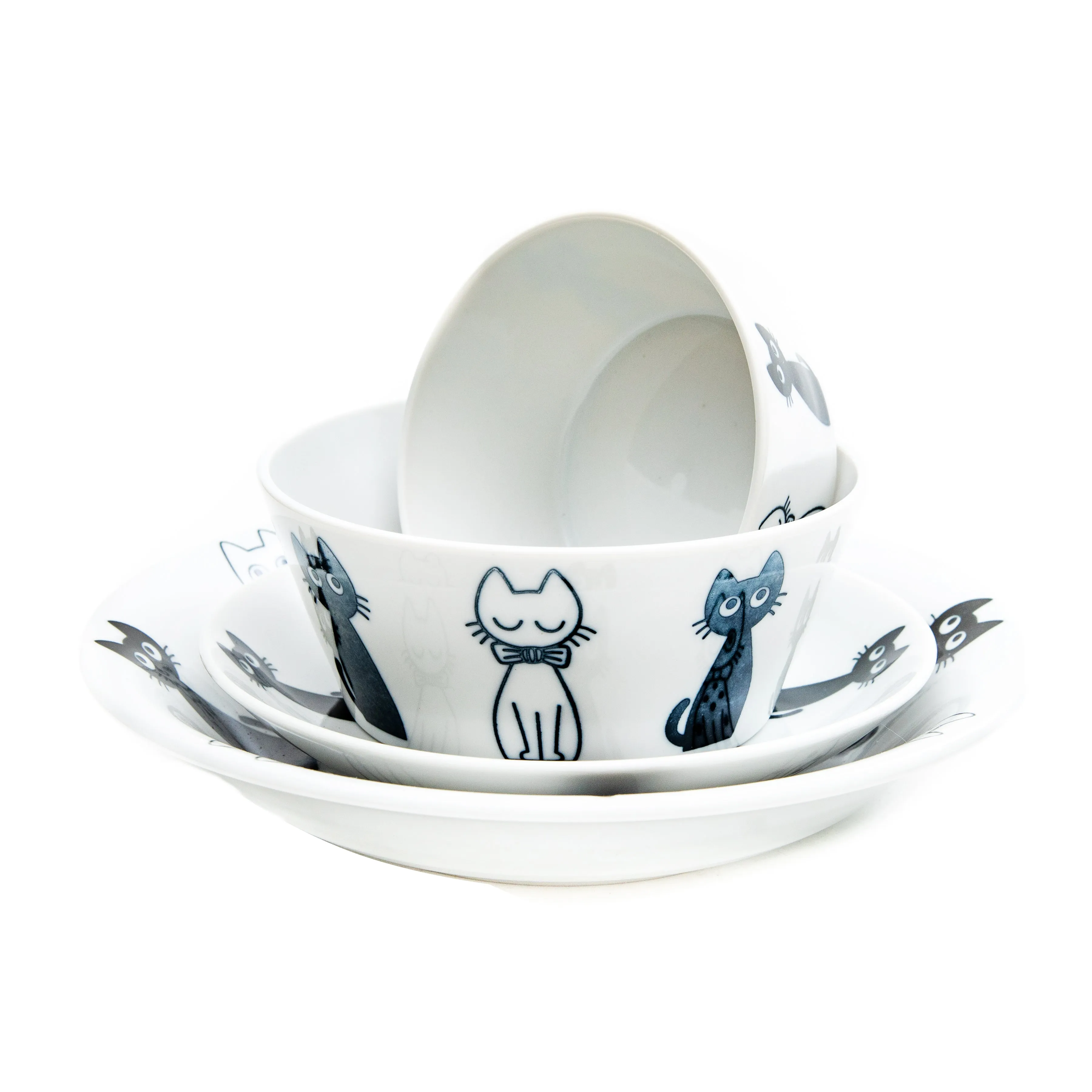 Japanese Wildcat Cereal Bowl