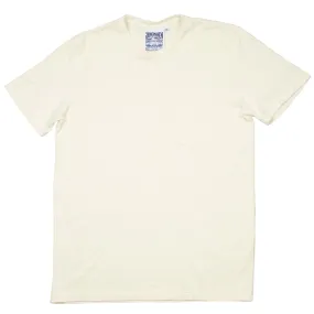 Jungmaven - Baja Pocket Hemp T-shirt 55/45 (7 oz) - Washed White / Ecru