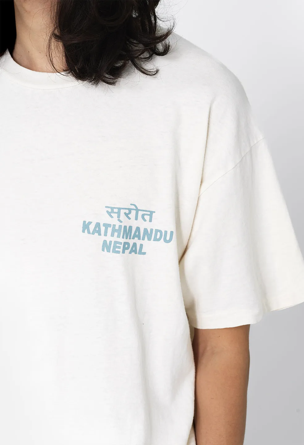 Kathmandu University Tee / Salt