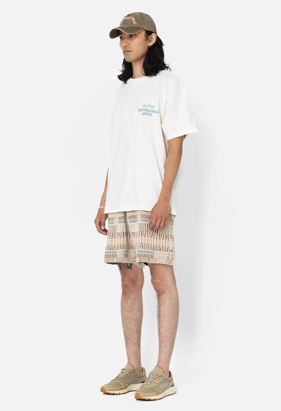 Kathmandu University Tee / Salt