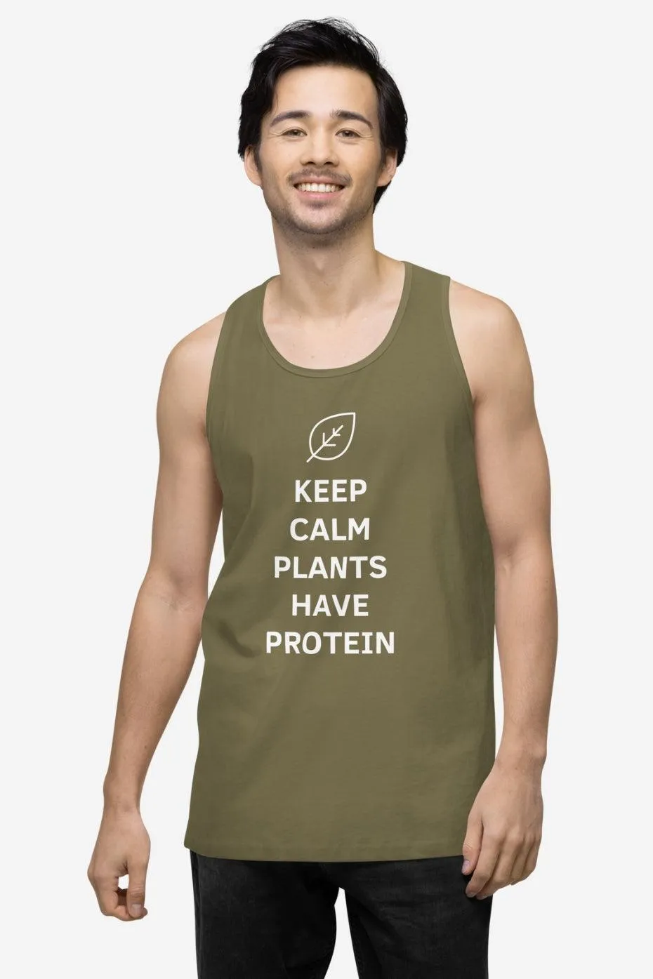 Keep Calm Men’s premium tank top