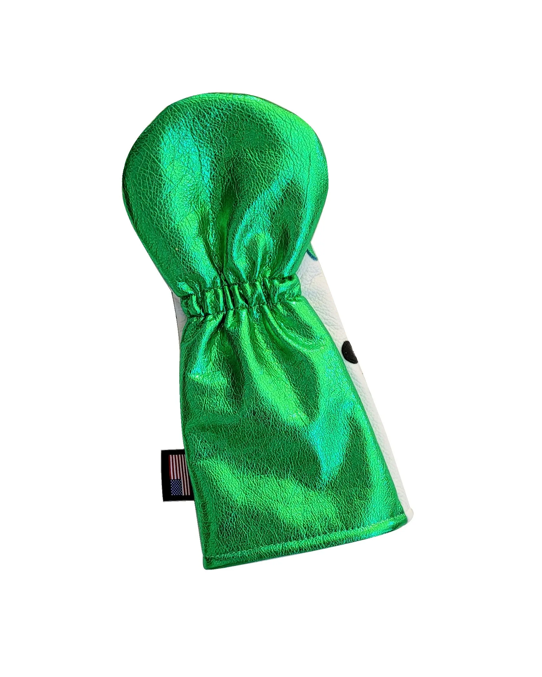 Limited Edition! Metallic Green Dancing Angry Bombs Driver Headcover