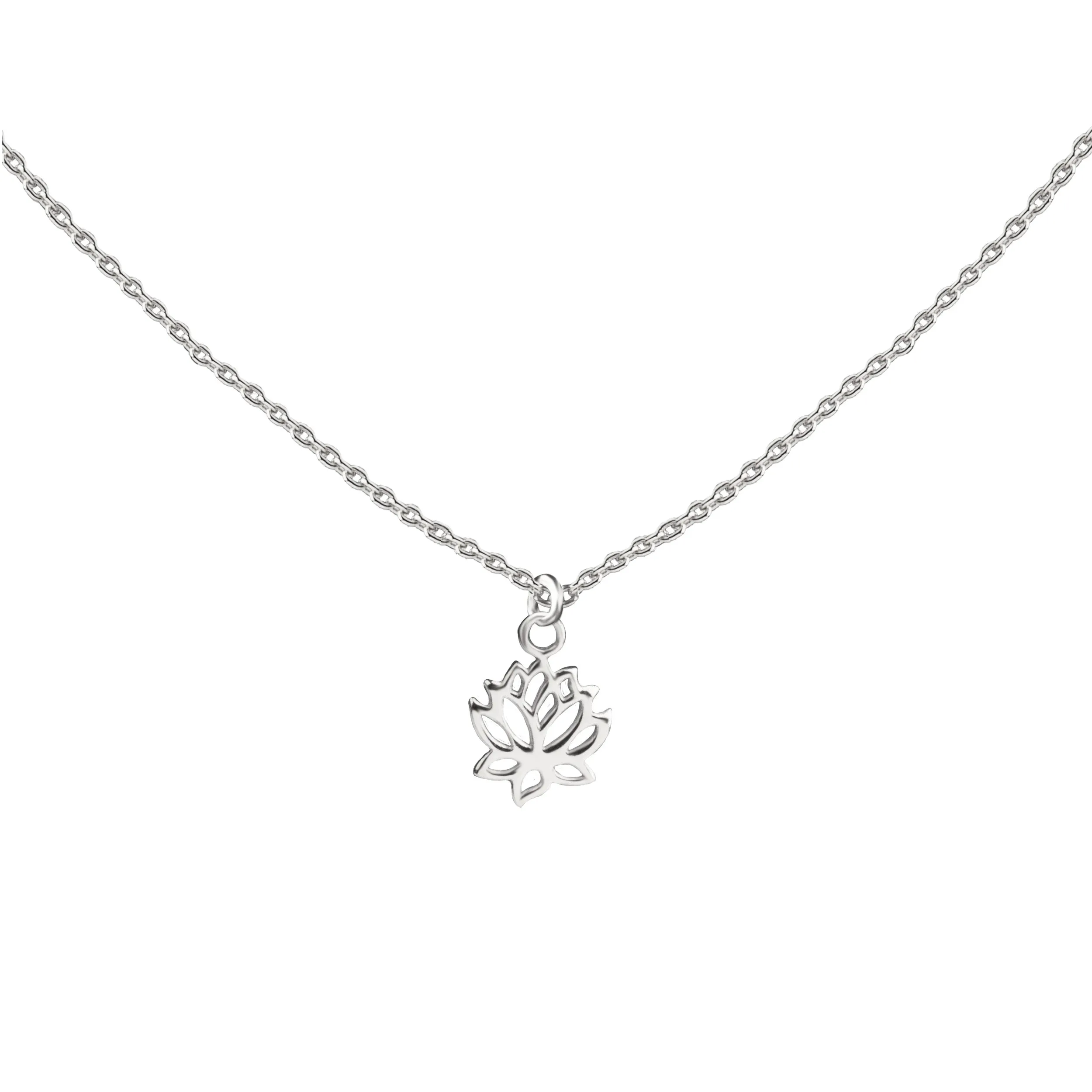 Lotus | Little Layer Necklace | Sterling Silver