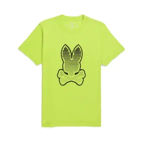 Mens Psycho Bunny Bengal Strype Tee (Lime Granita)