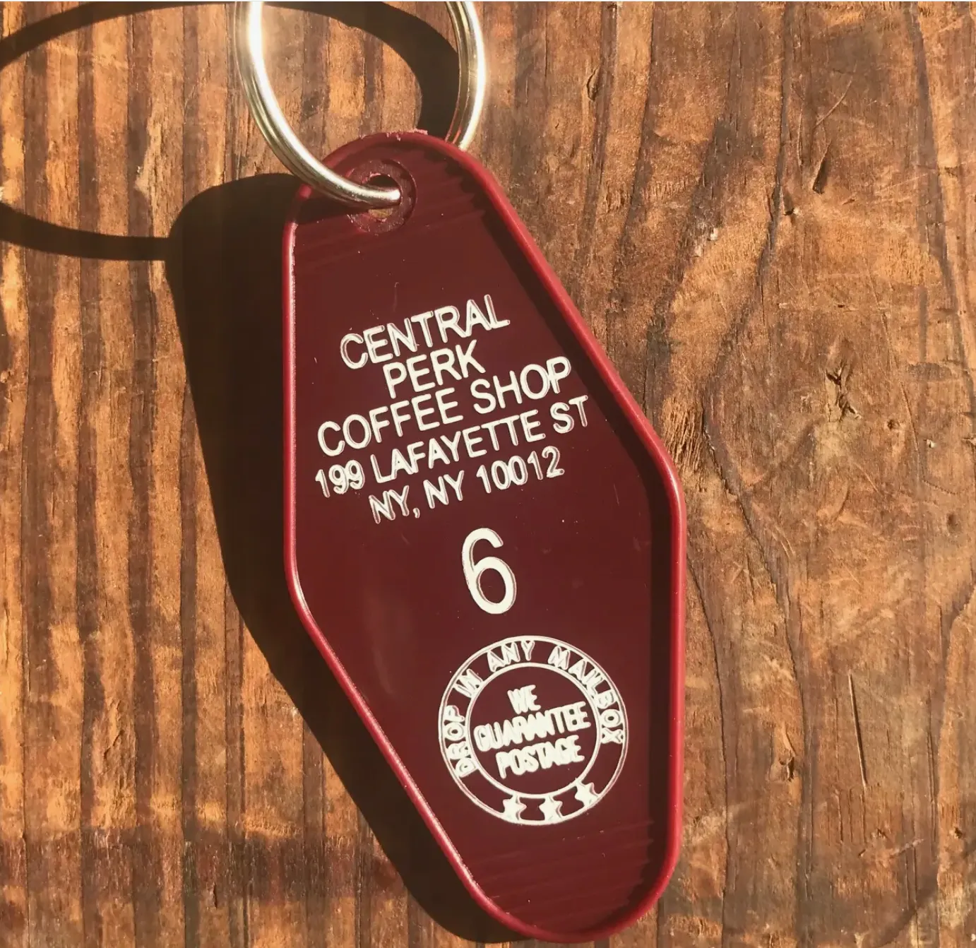 Motel Key Chain - Harry Potter - Friends - Schitt's Creek - White Lotus - Colgate University