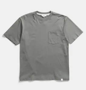 Norse Projects Johannes Pocket T-Shirt in Pewter