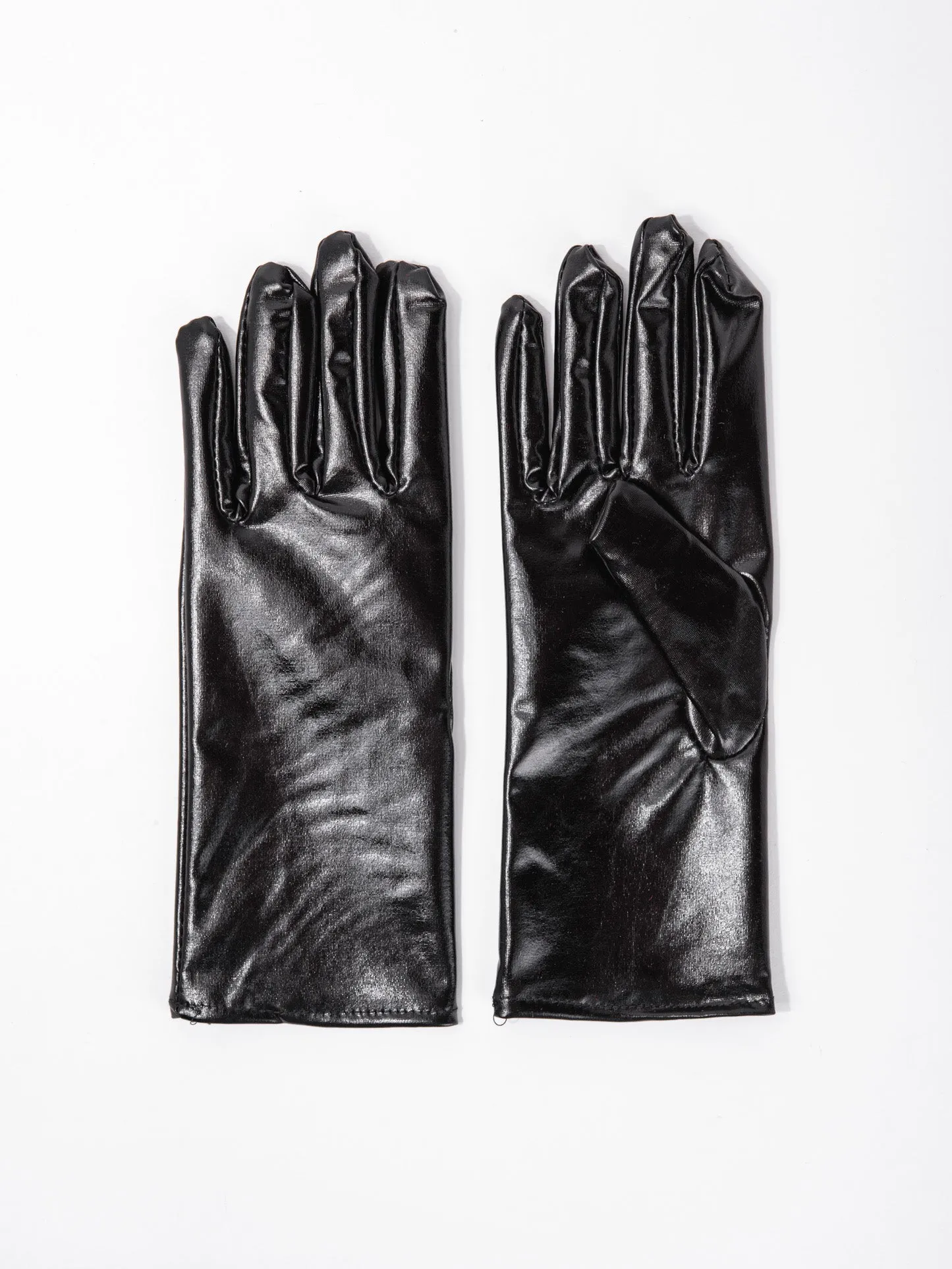 Nova Wrist Length Metallic Gloves