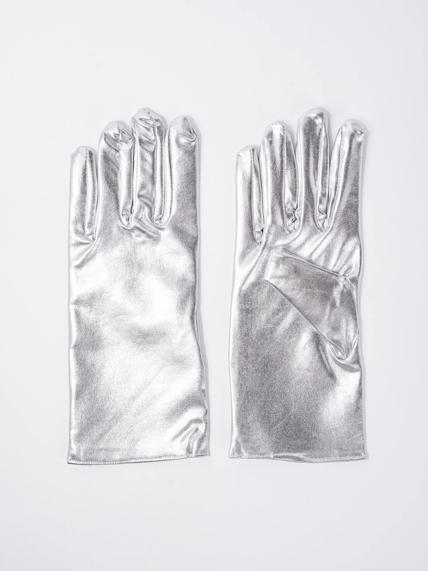 Nova Wrist Length Metallic Gloves