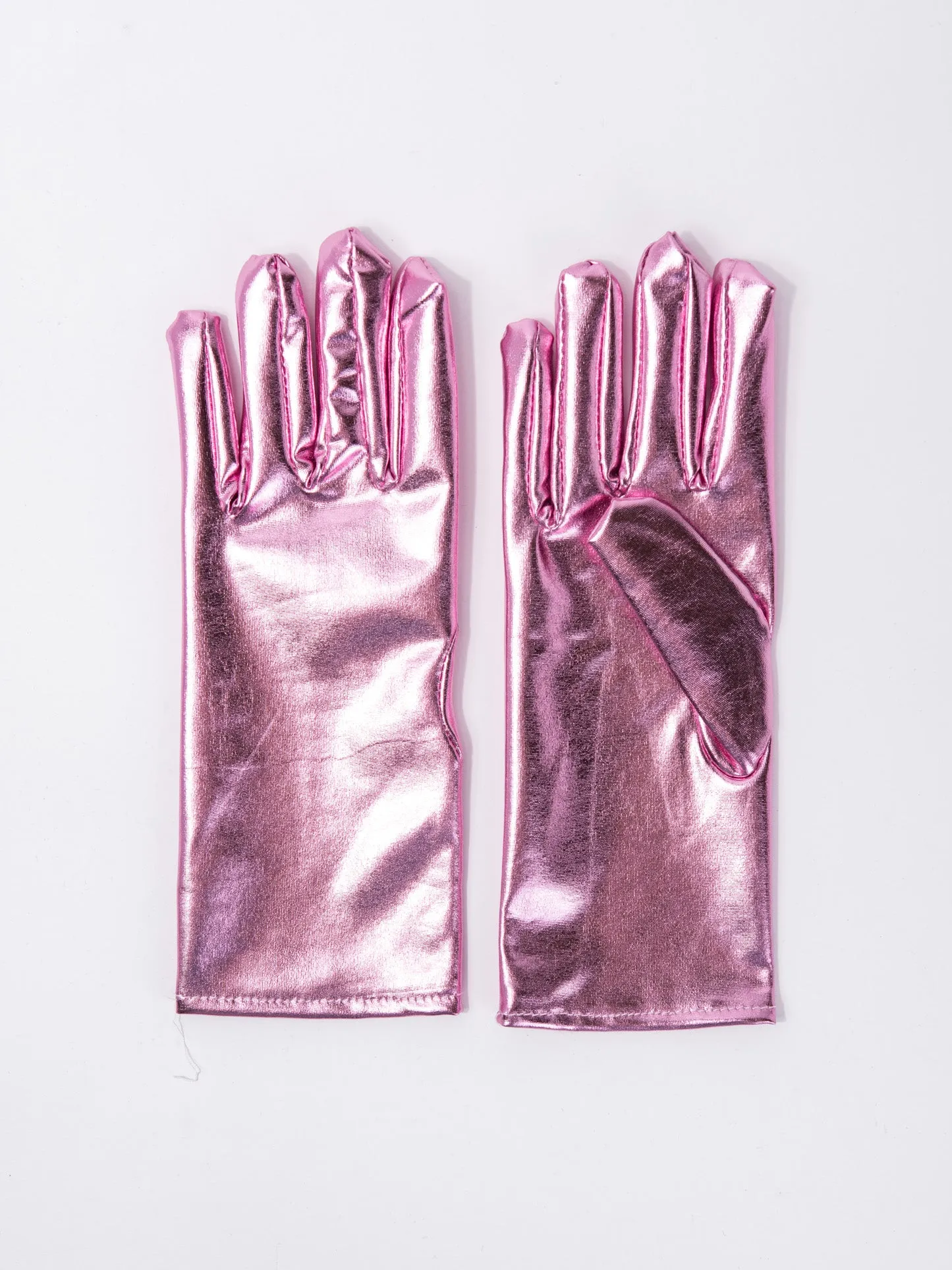 Nova Wrist Length Metallic Gloves