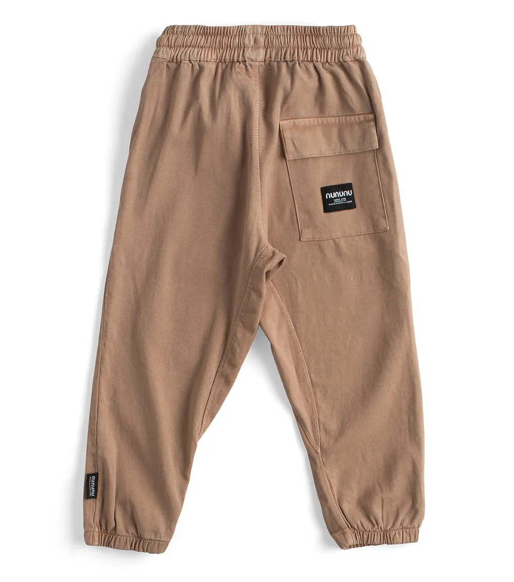 NUNUNU FW23 Bubbly No! Sweatpants in Coffee