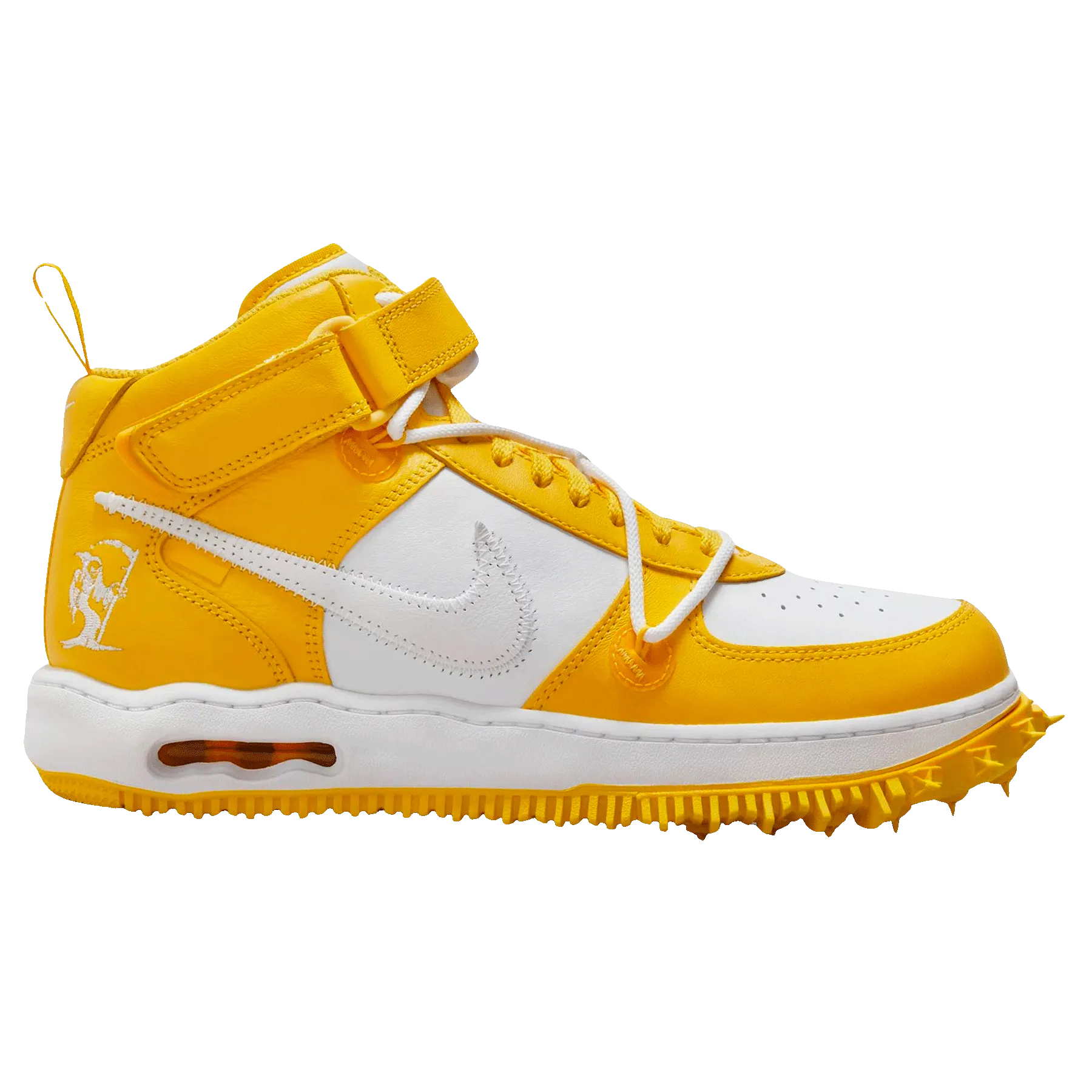 Off-White x Nike Air Force 1 Mid 'Varsity Maize'