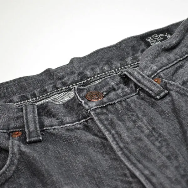 orSlow - Ivy Fit Denim 107 – Black Grey