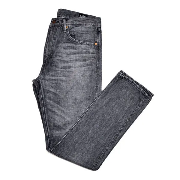 orSlow - Ivy Fit Denim 107 – Black Grey