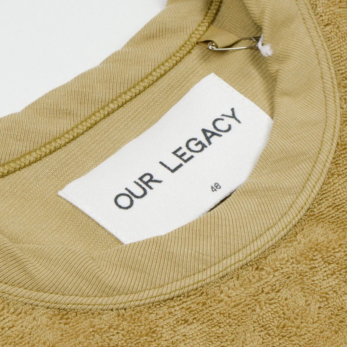 Our Legacy - Perfect Tee - Yolk Light Terry