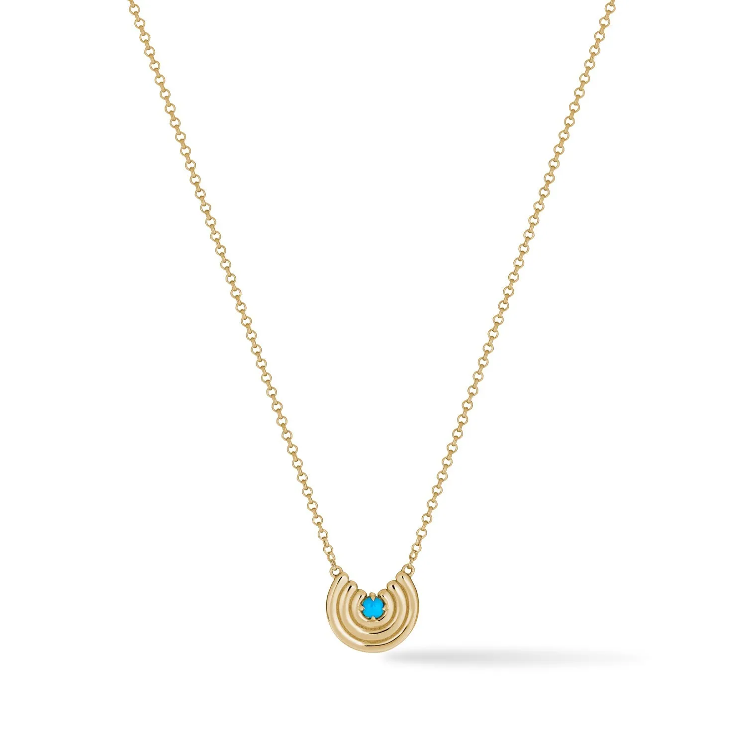 Petite Revival Necklace Turquoise