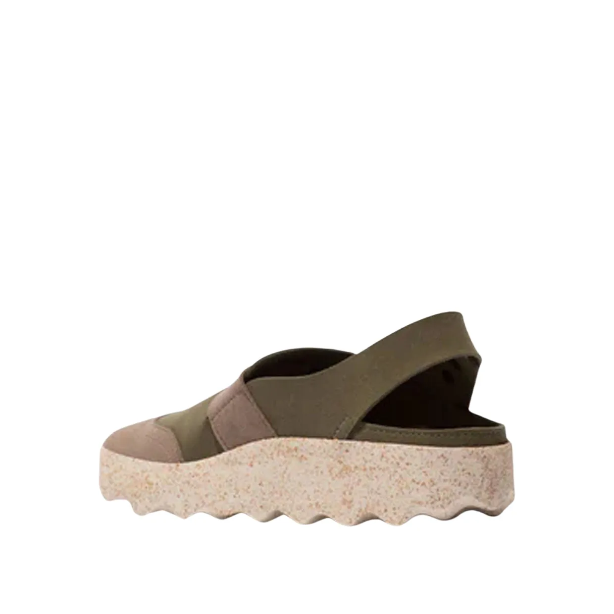 Sandali Donna Asportuguesas Strappy Mules Cute Verde / Beige