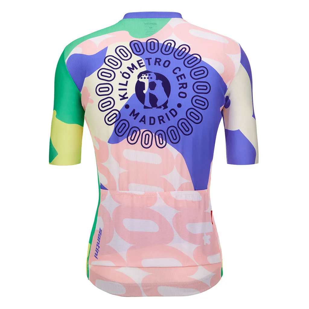 Santini La Vuelta KM Cero Jersey - Print