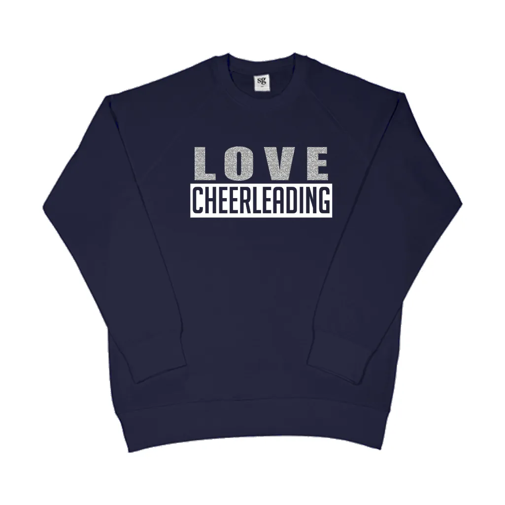 SG LOVE CHEERLEADING sweatshirt